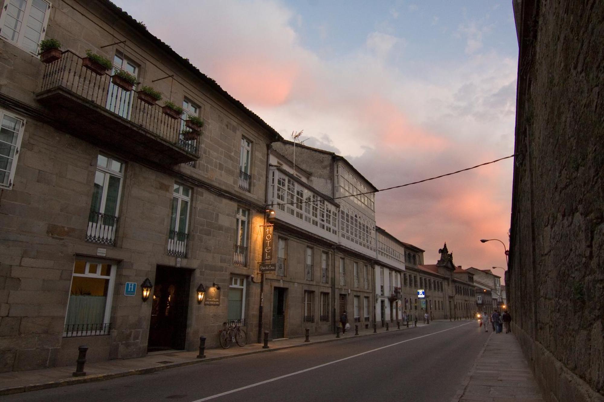 Hotel Virxe Da Cerca By Pousadas De Compostela Сантьяго-де-Компостела Экстерьер фото